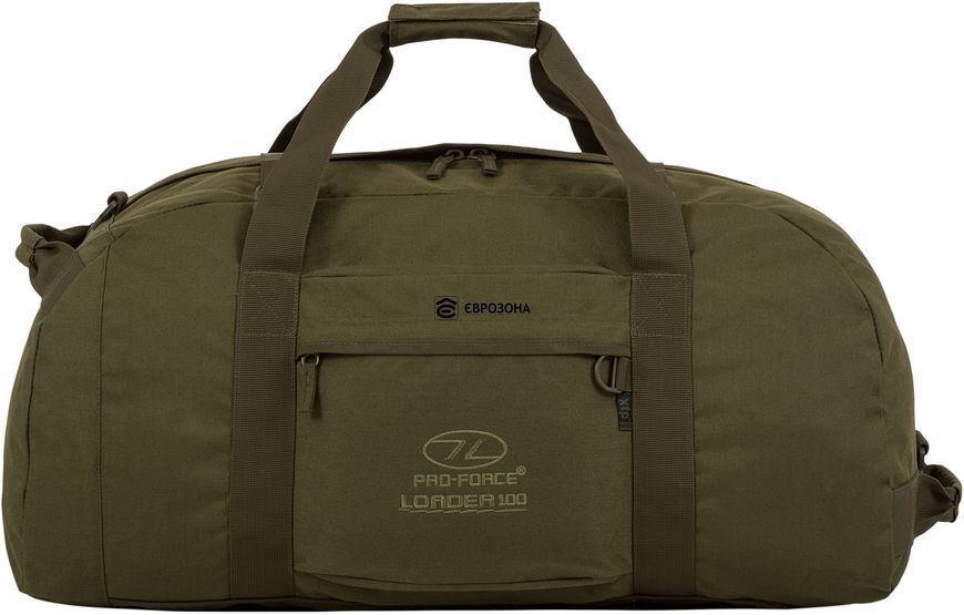 Сумка дорожня Highlander Loader 100 Holdall Olive (LR100-OG) фото