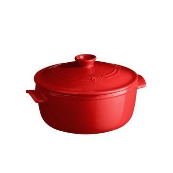 Каструля з кришкою Emile Henry Cookware 4 л червона (344540) фото
