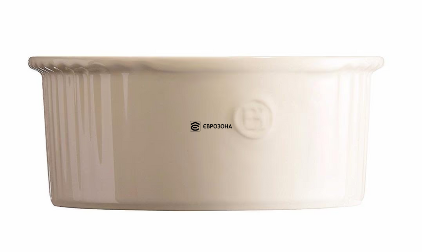 Форма для выпечки суфле Emile Henry Bakeware 23x21 см бежевая (026880) фото