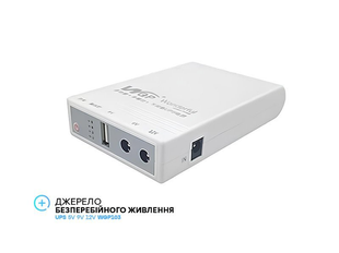 UPS (ДБЖ) безперебійне живлення для роутера/терміналу PON WGP-103 5V/9V/12V 1A 10400mAh фото