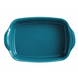 Форма для запекания прямоугольная Emile Henry Ovenware 30x19 см голубая (609650)  фото 2