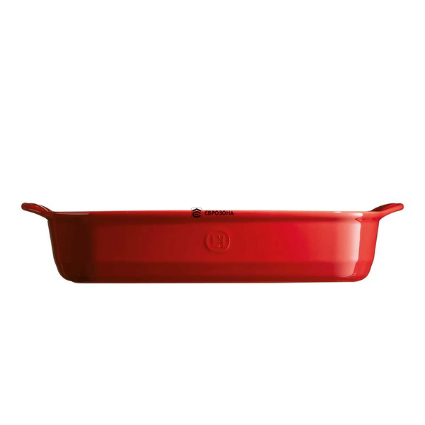 Форма для запікання прямокутна Emile Henry Ovenware 42,5х28 см червона (349654) фото