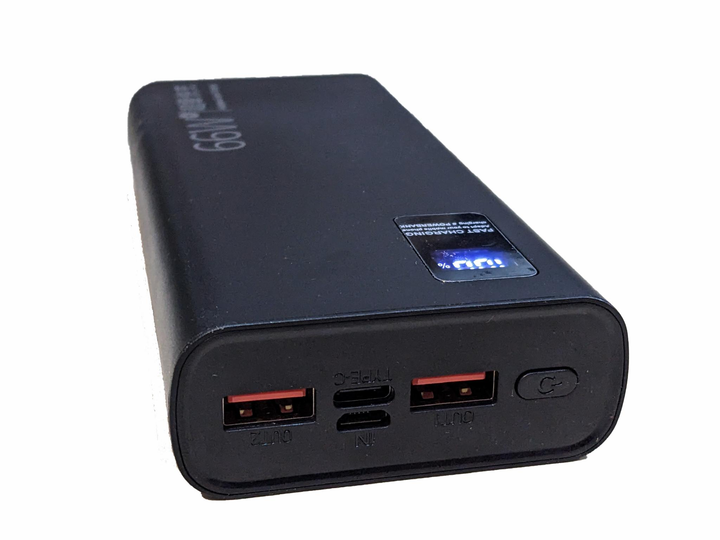 Power Bank (павербанк) 5000 mAh быстрая зарядка 22W (POWER-20B-66W) фото