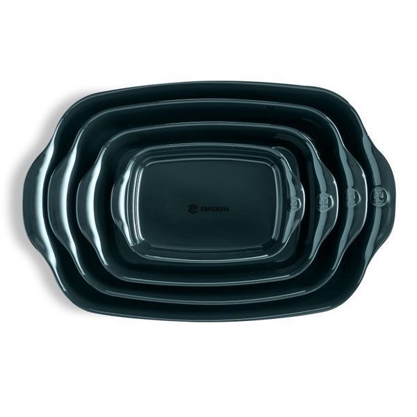 Форма для запекания Emile Henry Ovenware, 36.5х23.5x7.5 см зеленая (079652) фото