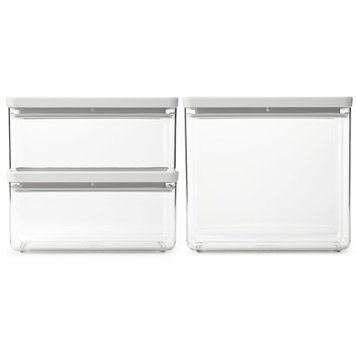 Набор емкостей для хранения Brabantia Tasty+ 2 шт х 1.5 л, 3.5 л (230806) фото
