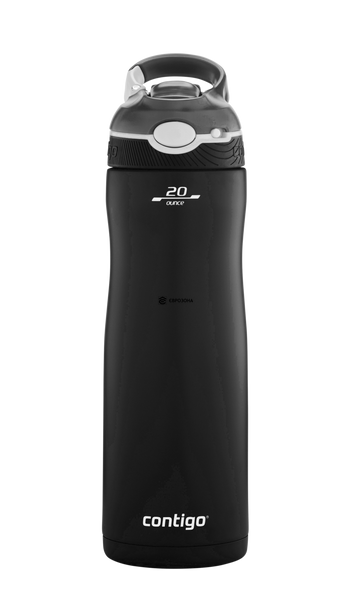 Термобутылка Contigo Ashland Chill 590 мл черная (2136778) фото