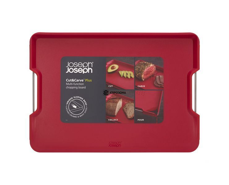 Обробна дошка двостороння Joseph Joseph Chopping boards, червона (60207) фото