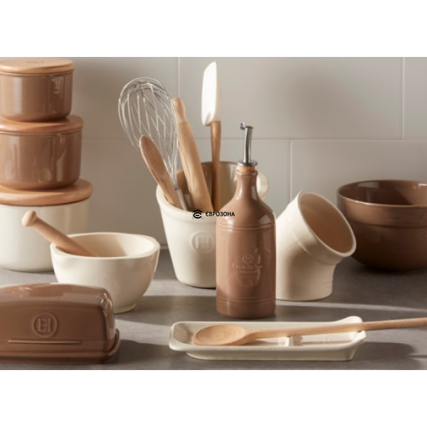 Ступка з пестиком Emile Henry Kitchen Tools 0,6 л бежева (020255) фото