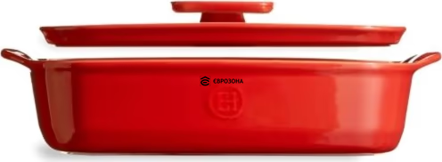 Крышка для формы 9650 Emile Henry Ultime 24,5х18 см красная (340050) фото