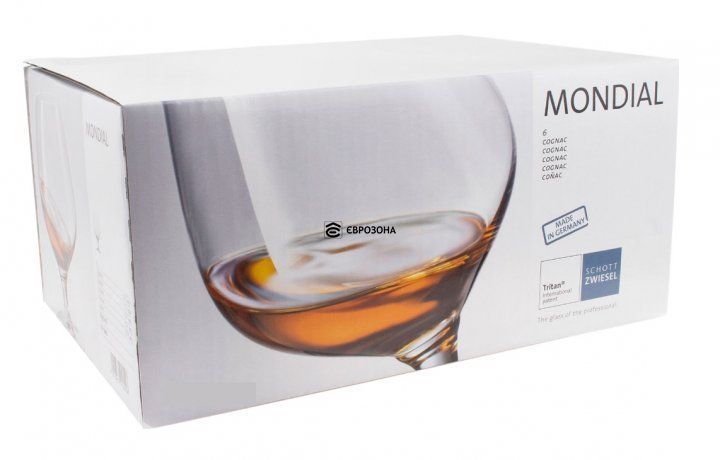 Набор бокалов для коньяка и бренди Schott Zwiesel Mondial 540 мл х 6 шт (133948) фото