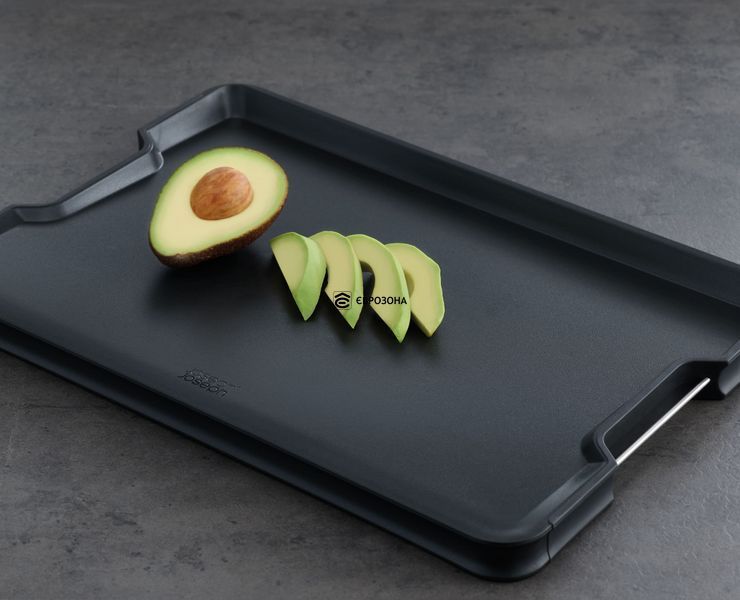 Разделочная доска двухсторонняя Joseph Joseph Chopping boards, черная (60208) фото
