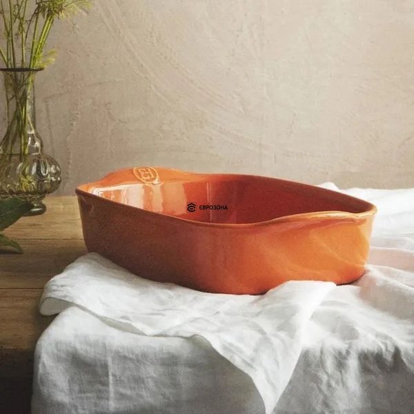 Форма для запікання Emile Henry Ovenware, 42.5х28 см бежева (029654) фото