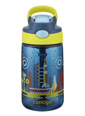 Бутылка для воды детская Contigo Gizmo Flip 420 мл синяя (2116114) фото