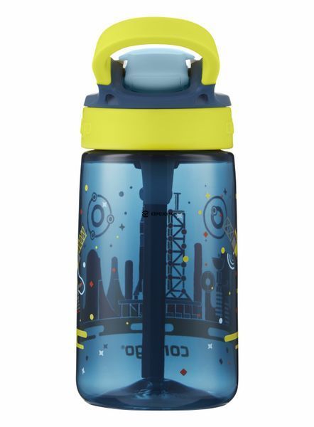 Бутылка для воды детская Contigo Gizmo Flip 420 мл синяя (2116114) фото