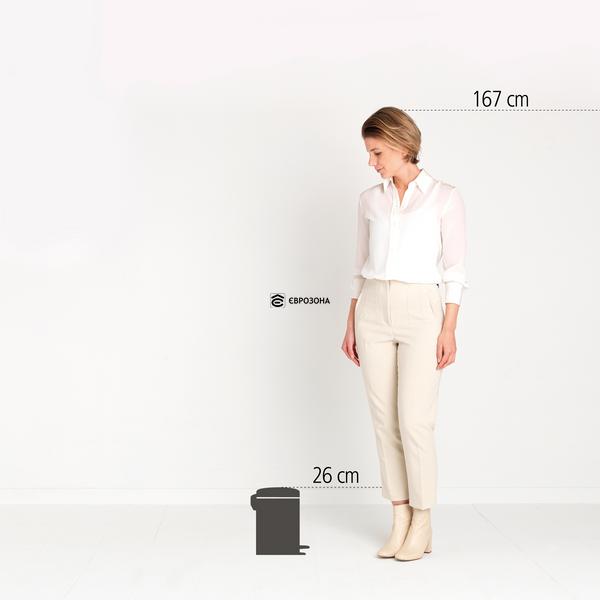 Бак для сміття Brabantia NewIcon Pedal Bin 3 л (304408) фото